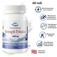 Strength Tribulus 1000 mg 60 таблеток (Norway Nature)