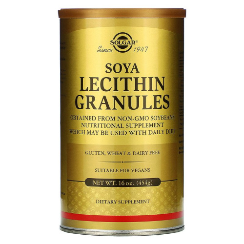 Lecithin Soya Granules (Cоевый Лецитин в гранулах) 454 г (Solgar)