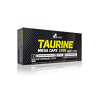 Taurine Mega Caps 1500 мг (Таурин) 120 капсул (Olimp)