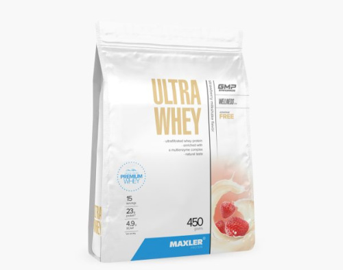 Протеин Ultra Whey 450 г пакет (Maxler)_