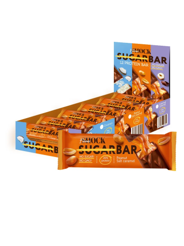 Протеиновый батончик глазированный FitnesShock 12*50 г