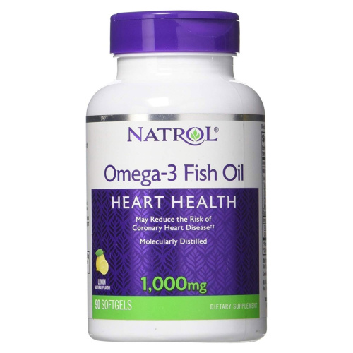 Рыбий жир Natrol Omega-3 Fish Oil 1000 mg (90 капсул)