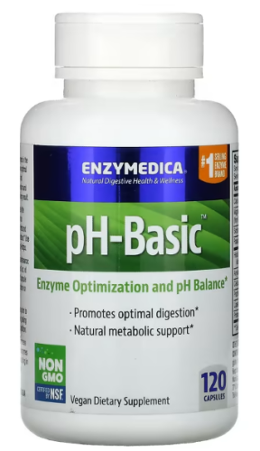 pH-Basic 120 капсул (Enzymedica)
