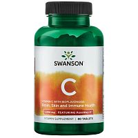 Vitamin C 1000 mg with Bioflavonoids PureWay-C 90 таблеток (Swanson)