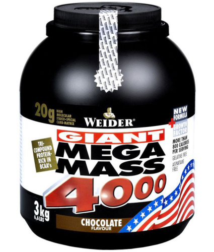 Mega Mass 4000  3000 гр (Weider) фото 3