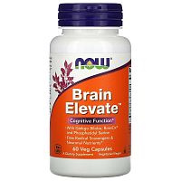 Brain Elevate 60 капсул (Now Foods)