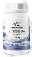 Vitamin B-2 Riboflavin 100 мг (Витамин Б-2 Рибофлавин) 100 Capsules (Norway Nature)