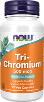 Tri-Chromium 500 мкг 90 капсул (Now Foods)