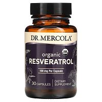 Organic Resveratrol 100 mg (Органический ресвератрол 100 мг) 30 капсул (Dr. Mercola)