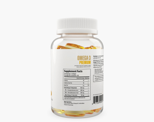 Omega-3 Premium 120 капсул (Maxler) фото 2