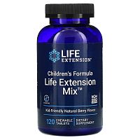 Childrens Formula (Детские Мультивитамины) 120 жевательных таблеток (Life Extension)