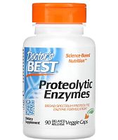 Proteolytic Enzymes (Протеолитические Ферменты) 90 вег капсул (Doctor`s Best)
