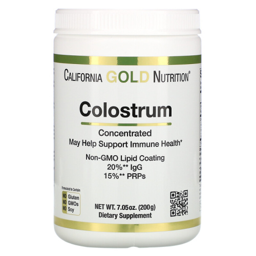 Colostrum (Молозиво в Порошке) 200 г (California Gold Nutrition)