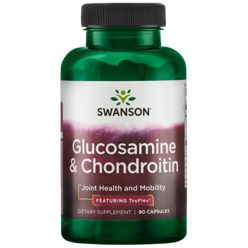 Glucosamine & Chondroitin (Глюкозамин и Хондроитин) 90 капсул (Swanson) Glucosamine & Chondroitin (Глюкозамин и Хондроитин) 90 капсул (Swanson)