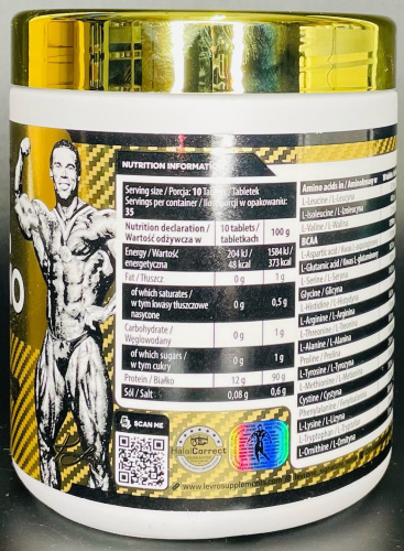 Gold Amino 350 таблеток (Kevin Levrone) фото 3