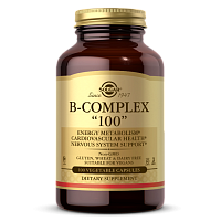 B-Complex "100" (Комплекс B-100) 100 вег капсул (Solgar)