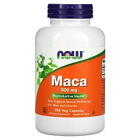 Maca 500 мг (Мака) 250 вег капсул (Now Foods)_