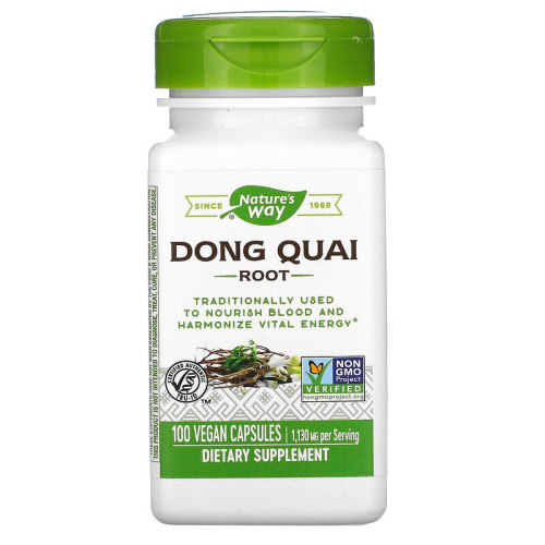 DONG QUAT ROOT 1130 мг 100 вег капсул (Nature's Way)