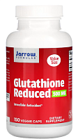 Glutathione Reduced (Глутатион восстановленный) 500 мг 150 вег капсул (Jarrow Formulas)