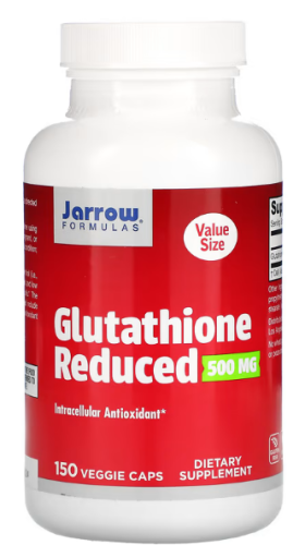 Glutathione Reduced (Глутатион восстановленный) 500 мг 150 вег капсул (Jarrow Formulas)
