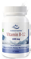 Vitamin B-12 1000 мкг (Витамин Б-12) 60 таблеток (Norway Nature)