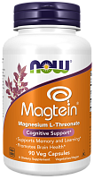 Magtein Magnesium L-Threonate (L-треонат магния) 90 вег капсул (Now Foods)