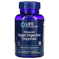 Super Digestive Enzymes (Пищеварительные Ферменты) 60 вег капсул (Life Extension)