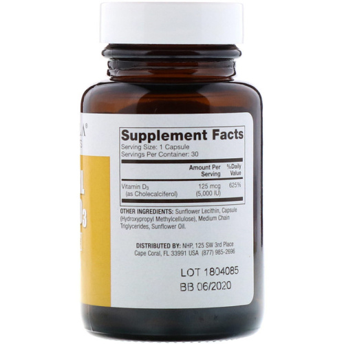 Liposomal Vitamin D3 5000 IU (Липосомальный витамин D3) 30 капсул (Dr. Mercola) фото 2