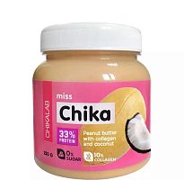 Chikalab Miss Chika арахисовая паста с кокосом 250 гр