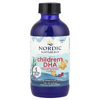 Children`s DHA (ДГК для детей от 1 года) со вкусом клубники 530 мг 119 мл (Nordic Naturals)