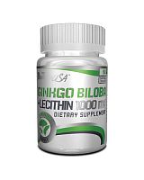 Ginkgo Biloba + Lecithin (Гинкго Билоба + Лецитин) 90 капсул (BioTech)