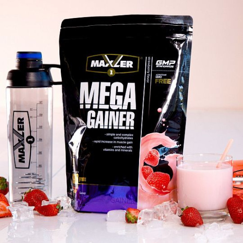 Гейнер Mega Gainer 1000 г - 2,2lb (Maxler) фото 2