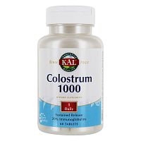 Colostrum 1000 мг (Молозиво) 60 таблеток (KAL)