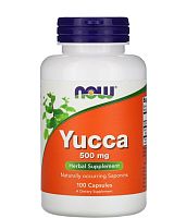 Yucca 500 мг (Юкка) 100 капсул (Now Foods)