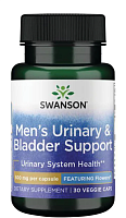 Men's Urinary and Bladder Support (мужская поддержка мочеиспускания) 30 вег капсул (Swanson)
