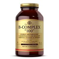 B-Complex "100" (Комплекс B-100) 250 вег капсул (Solgar)