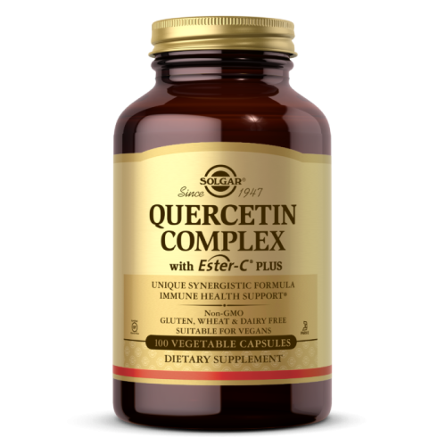 Quercetin Complex with Ester-C Plus (Кверцетин с Ester-C) 100 вегетарианских капсул (Solgar)