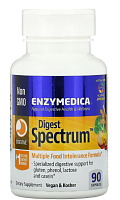 Digest Spectrum™(СРОК 12/24) (формула для лечения пищевой непереносимости) 90 капсул (Enzymedica)