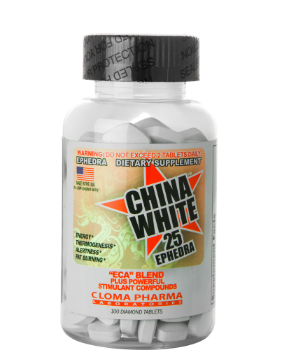 China White 100 таблеток (Cloma Pharma)_ фото 2