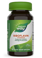 Riboflavin Vitamin B-2 400 mg (Витамин B-2 Рибофлавин 400 мг) 30 таблеток (Nature's Way)