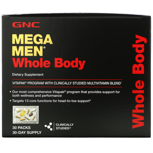 Mega Men WHOLE BODY 30 пакетов (GNC)