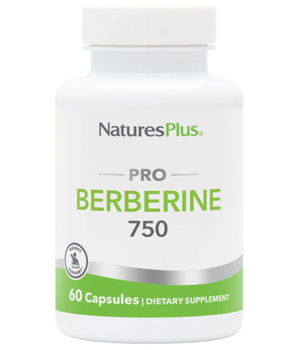 PRO Berberine 750 mg (Берберин 750 мг) 60 капсул (NaturesPlus)