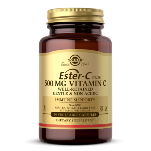 Ester-C Plus Vitamin C 500 мг 50 капсул (Solgar)