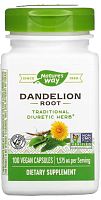 Dandelion Root 1575 мг (Корень Одуванчика) 100 веган капсул (Nature's Way)