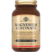 Magnesium Glycinate (Глицинат магния) 400 мг 60 капсул (Solgar)