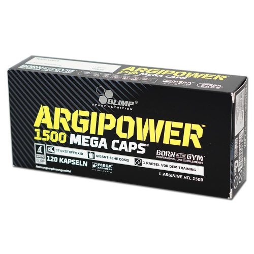 Argi Power Mega Caps 1230 мг (L-Аргинин) 120 капсул (Olimp)