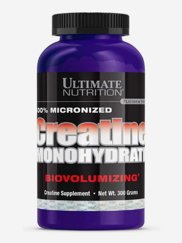 100% Micronized Creatine Monohydrate (Креатин Моногидрат) 300 г (Ultimate Nutrition)
