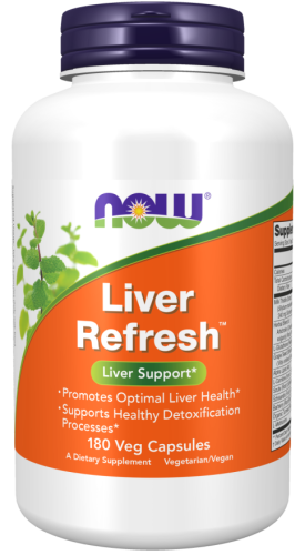 Liver Refresh 180 вег капсул (Now Foods)