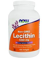 Lecithin 1200 мг (Лецитин) 400 желатиновых капсул (Now Foods)