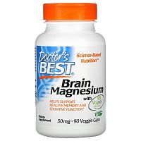 Brain Magnesium 50 мг (Магний Л-Треонат) 90 капсул (Doctor's Best)